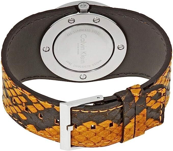 CALVIN KLEIN Spellbound Damenarmbanduhr mit silbernem Zifferblatt