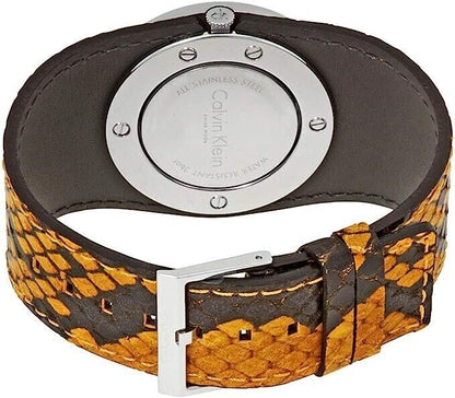 CALVIN KLEIN Spellbound Damenarmbanduhr mit silbernem Zifferblatt