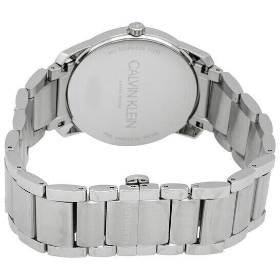 CALVIN KLEIN City Extension Quarzuhr Silber Zifferblatt Unisex