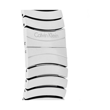 CALVIN KLEIN Whirl schwarze Zifferblatt Edelstahl Damen Uhr