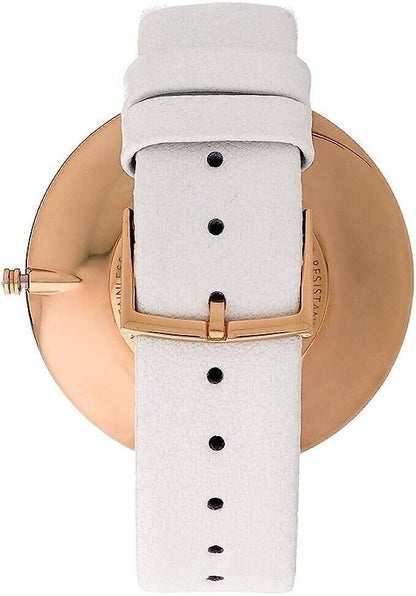 CALVIN KLEIN Full Moon Quarz Damenarmbanduhr mit silbernem Zifferblatt