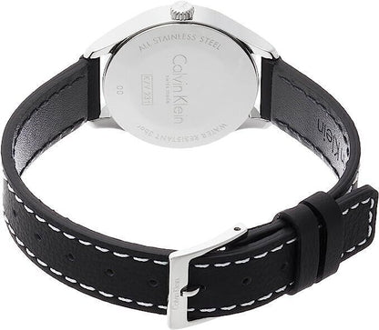 CALVIN KLEIN Endless Quarz Damenarmbanduhr mit schwarzem Ziffernblatt