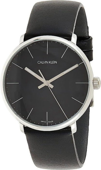 CALVIN KLEIN High Noon Quarz Uhr Herren Schwarz Zifferblatt