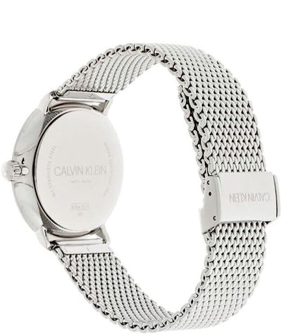 CALVIN KLEIN High Noon Quarz-Herrenuhr mit silbernem Zifferblatt K8M21126