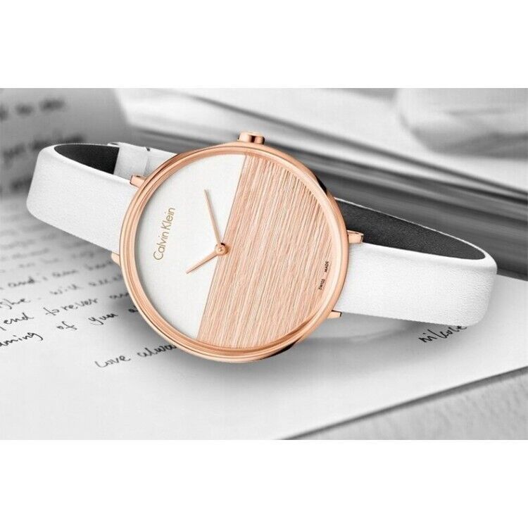 CALVIN KLEIN Rise Quarz Damenarmbanduhr