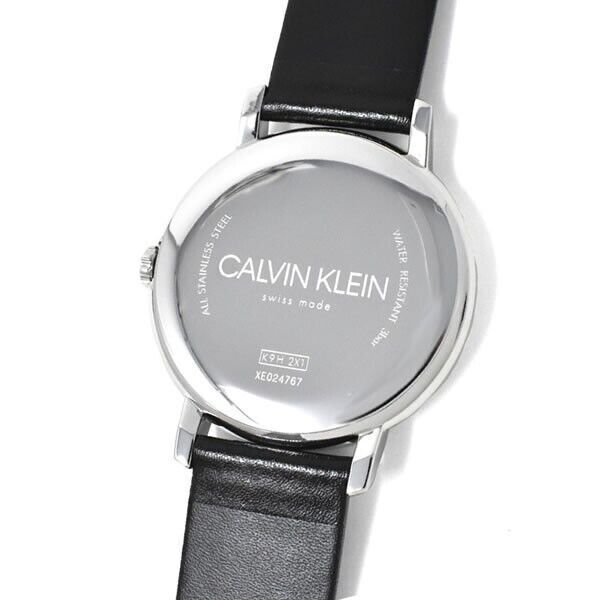 CALVIN KLEIN Established Quarz Uhr Herren blaues Zifferblatt