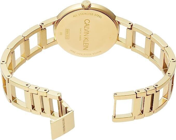 CALVIN KLEIN Cheers Damenarmbanduhr mit silbernem Zifferblatt