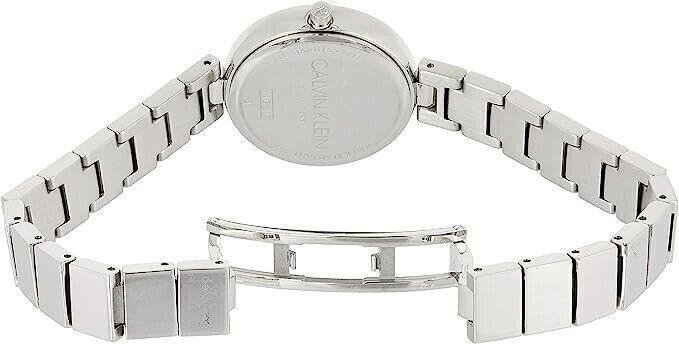 CALVIN KLEIN Authentische Quarz Damenarmbanduhr schwarz K3M23526
