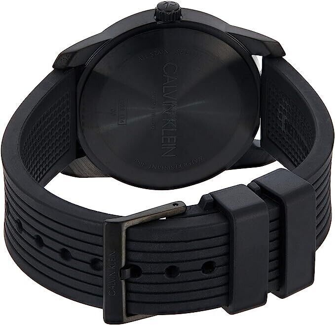 CALVIN KLEIN Evidence Herren Quarz Uhr mit schwarzem Zifferblatt