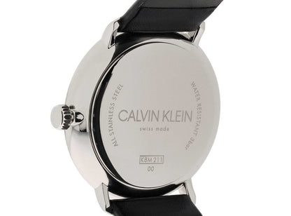 CALVIN KLEIN High Noon Quarz Uhr Herren Schwarz Zifferblatt