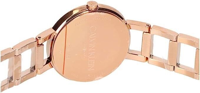 CALVIN KLEIN Cheers Quarz Damenarmbanduhr mit silbernem Zifferblatt