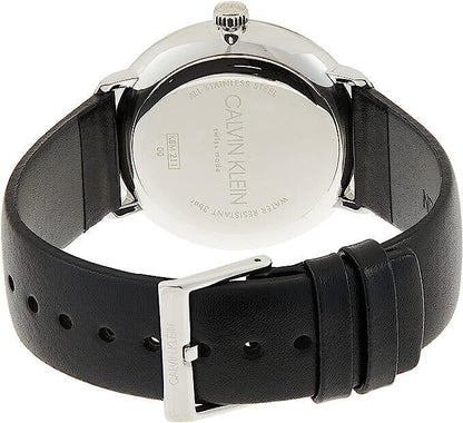 CALVIN KLEIN High Noon Quarz Uhr Herren Schwarz Zifferblatt