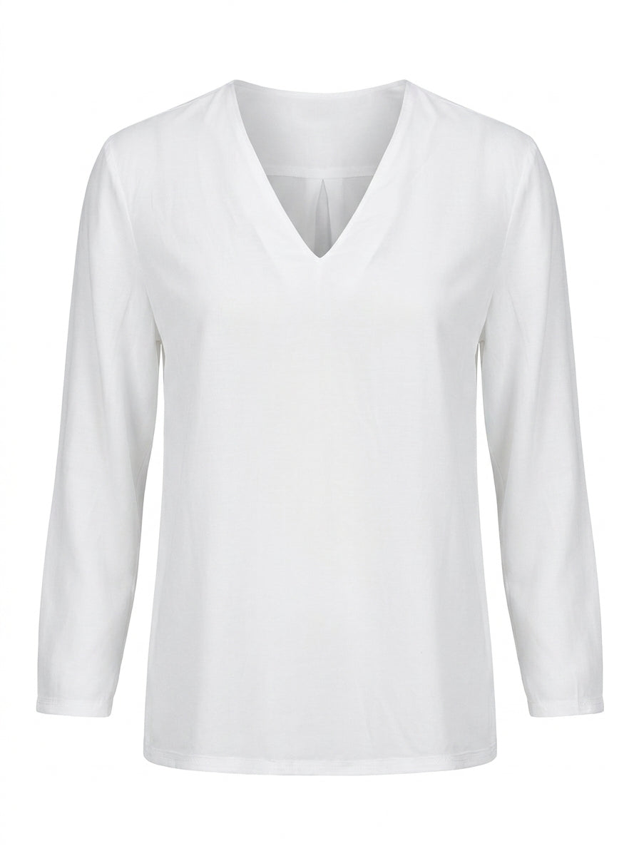 Armani Jeans Bluse Damen Weiß — ghost