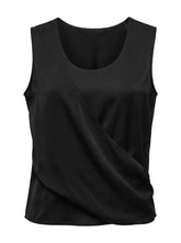Armani Jeans Wickel-Top Schwarz — ghost