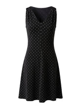 Emporio Armani Kleid Schwarz mit Punkte — ghost