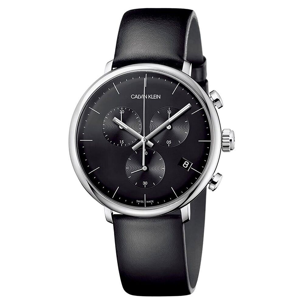 CALVIN KLEIN High Noon Chronograph Quarz Uhr Herren schwarz