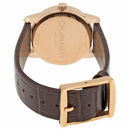 Calvin Klein CITY Quarzuhr Damen 31 mm K2G23620 Swiss Made