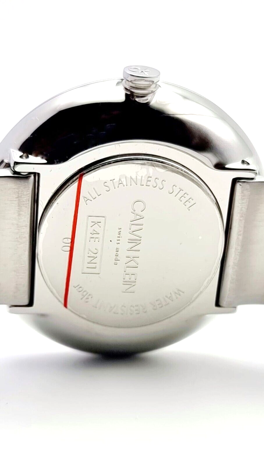 CALVIN KLEIN Seduce Quarzuhr mit schwarzem Zifferblatt K3M23526