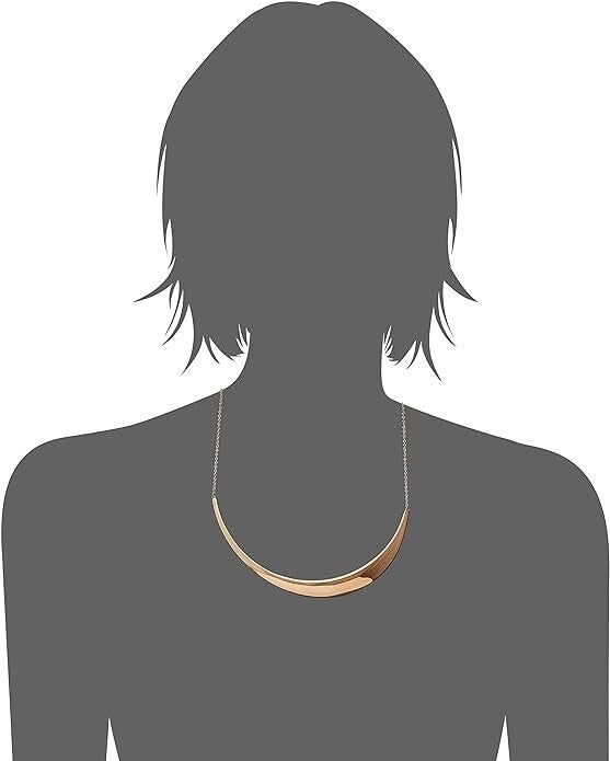 CALVIN KLEIN GROOVY KJ8QPJ100100 CHOKER NECKLACE - ROSE GOLD