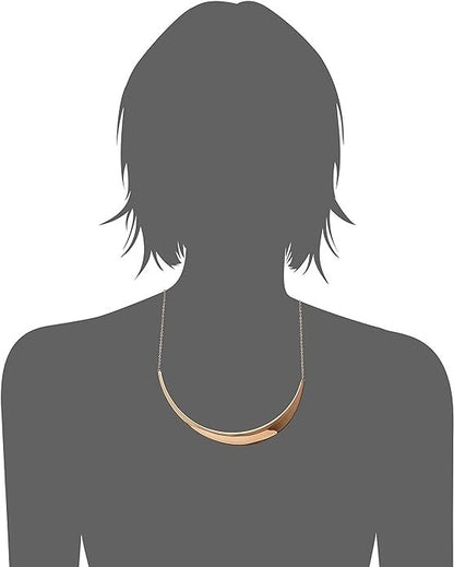 CALVIN KLEIN GROOVY KJ8QPJ100100 CHOKER NECKLACE - ROSE GOLD