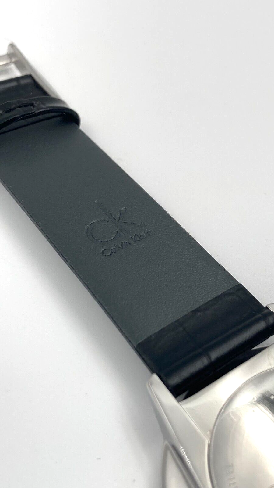 CALVIN KLEIN Accent Herren Quarz Uhr mit schwarzem Zifferblatt