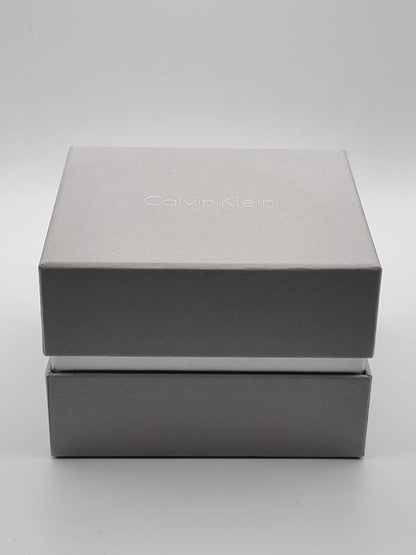 CALVIN KLEIN ANCHOR KJ8WAB09010L ARMBAND AUS EDELSTAHL UND LEDER - L