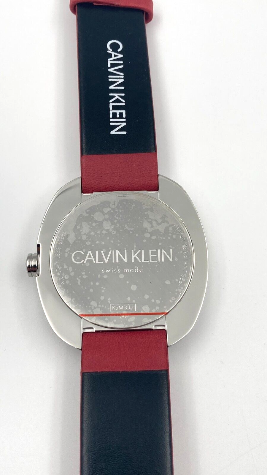 CALVIN KLEIN Glimpse Quarz Herrenarmbanduhr mit silbernem Zifferblatt