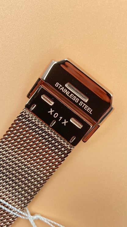 CALVIN KLEIN Even Edelstahl Mesh Roségold PVD Quarz Uhr