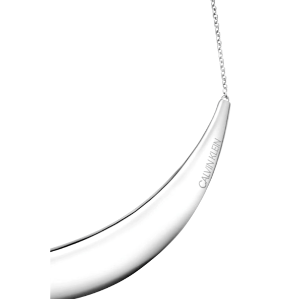 CALVIN KLEIN GROOVY KJ8QMJ000100 CHOKER NECKLACE - SILVER
