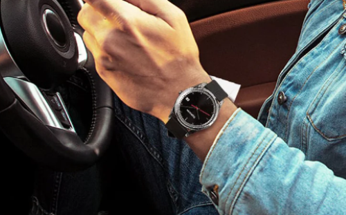 CALVIN KLEIN Quarz Uhr mit schwarzem Zifferblatt für Herren