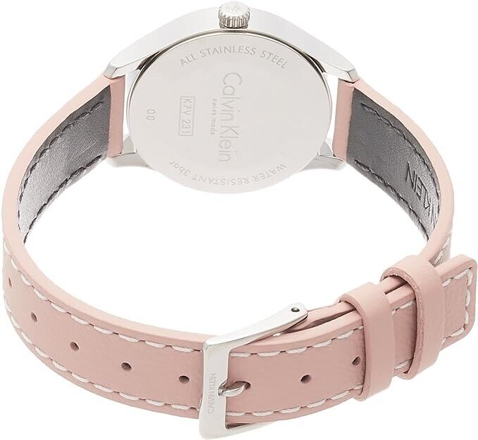 CALVIN KLEIN Endless Damen Quarz Uhr mit silbernem Zifferblatt
