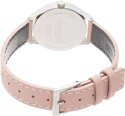 CALVIN KLEIN Endless Damen Quarz Uhr mit silbernem Zifferblatt