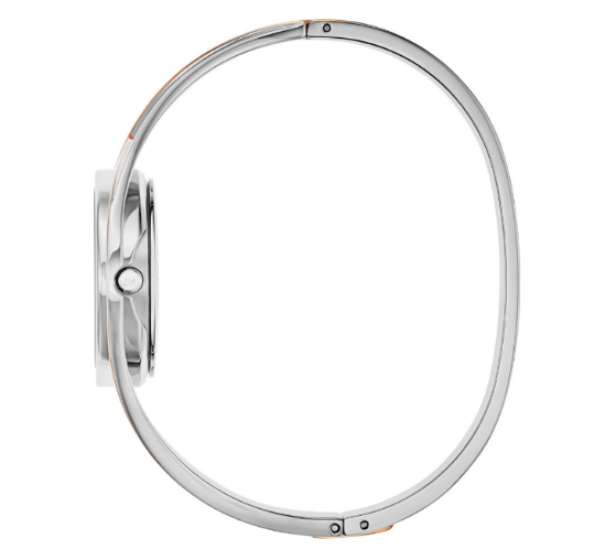 CALVIN KLEIN Sensual Silber Zifferblatt Kleine Armreif Damen Uhr