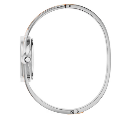 CALVIN KLEIN Sensual Silber Zifferblatt Kleine Armreif Damen Uhr