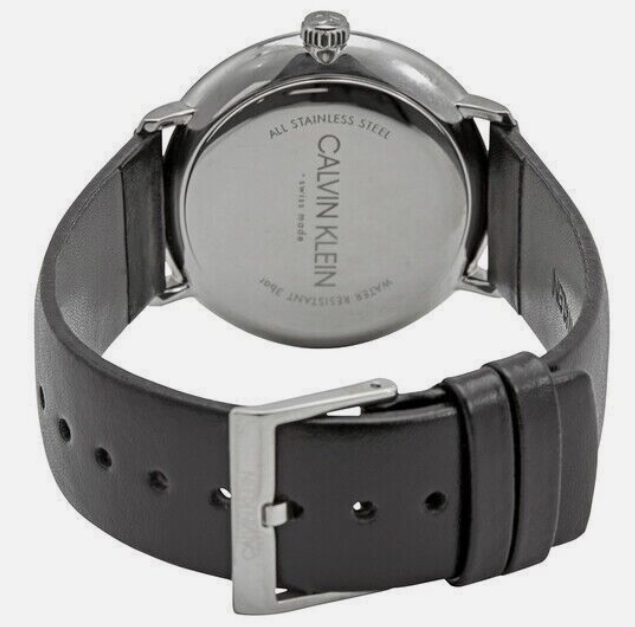 CALVIN KLEIN High Noon Quarz-Herrenuhr mit silbernem Zifferblatt K8M211C6