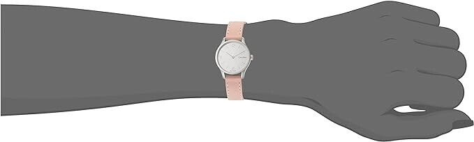 CALVIN KLEIN Endless Damen Quarz Uhr mit silbernem Zifferblatt