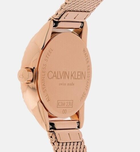 CALVIN KLEIN Minimal Quartz Damenarmbanduhr mit silbernem Zifferblatt