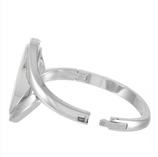 CALVIN KLEIN Party Uhr Damen schwarz Zifferblatt schmales Armband