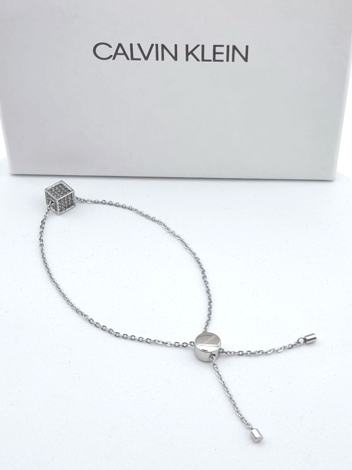 Calvin Klein Bracelet KJ9CAB040100 GREY CRYSTALS