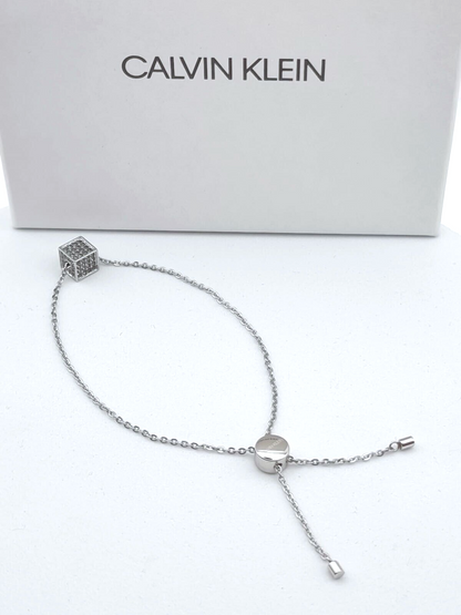 Calvin Klein Bracelet KJ9CAB040100 GREY CRYSTALS