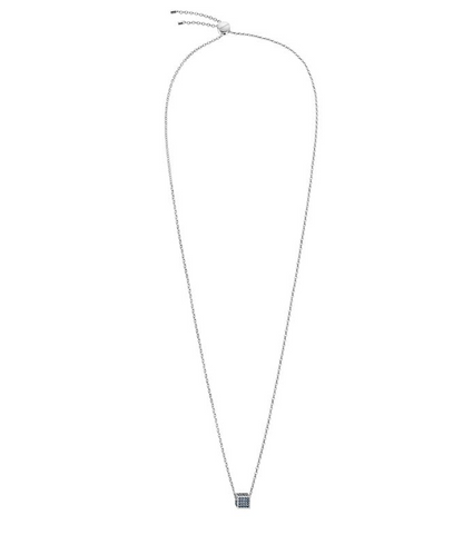 CALVIN KLEIN ROCKING KJ9CAN040100 STAINLESS STEEL NECKLACE - GREY CRYSTALS