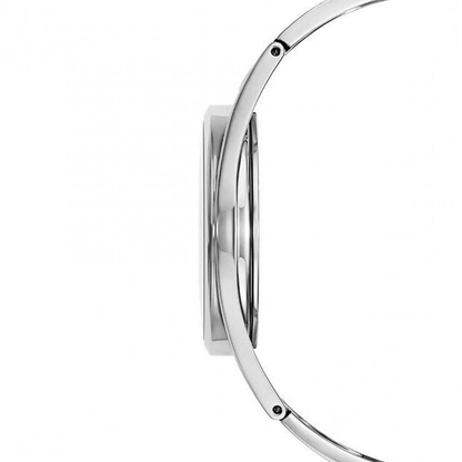 CALVIN KLEIN Damenarmbanduhr Edelstahl mit schwarzem Zifferblatt