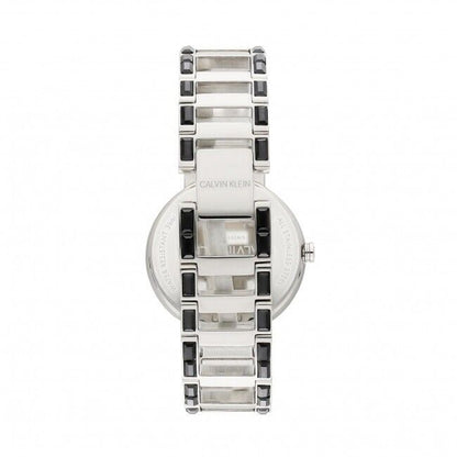 CALVIN KLEIN Cheers Uhr mit schwarzem Zifferblatt, Quartz