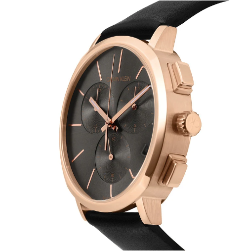 CALVIN KLEIN Posh Chronograph Quartz Dark Grey Men&