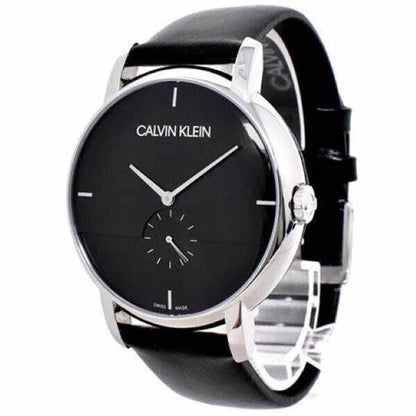 CALVIN KLEIN Established Quarz Uhr Herren Schwarz Ziffernblatt