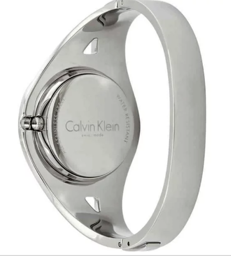 CALVIN KLEIN Sensual schwarze Zifferblatt Damenarmbanduhr