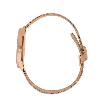 CALVIN KLEIN Minimal Quartz Damenarmbanduhr mit silbernem Zifferblatt