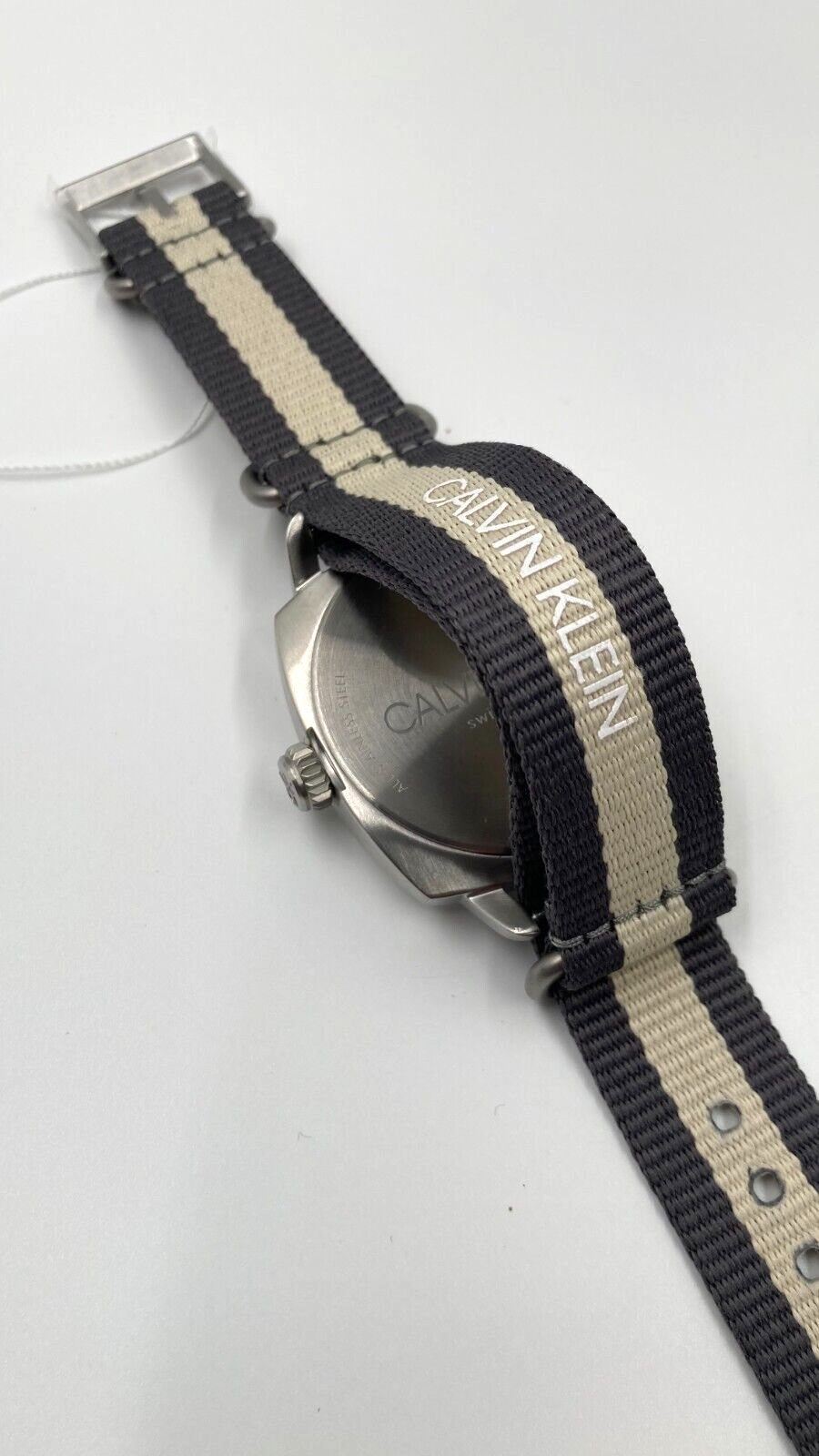 CALVIN KLEIN Fraternity Quarz Uhr Herren Schwarz Zifferblatt