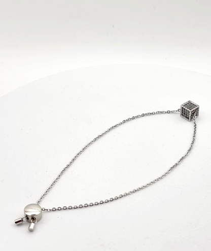 Calvin Klein Bracelet KJ9CAB040100 GREY CRYSTALS