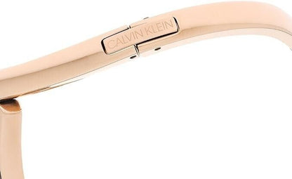 CALVIN KLEIN Party Silber Zifferblatt Kleine Armreif Damen Uhr